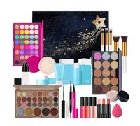 Set di trucco - set di trucco donna, sets di regalo per il truco per le donne | Sets di truco portatile | Include Fondazione Eyeliner perr rossetto perr ombretti ombretti |, fidanzata, moglie, sorell