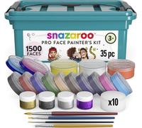 Set di trucco viso SNAZAROO - Box professionale 35 pezzi