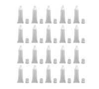 Set di Tubetti per Lip Gloss 20 Pezzi 12 Ml per Fai Te | Design portatile e comprimibile, PVC ecologico, perfetto per i viaggi, per riporre cosmetici