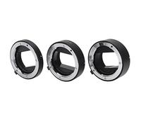 Set di tubi di estensione macro, anello adattatore di messa a fuoco automatico da 3 pcs 10mm 16mm 21mm per lenti a montaggio SN E, kit di lenti per chiusura in plastica in