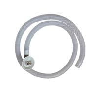 Set di tubi di scarico per aria condizionata, 100 cm, tubo flessibile per condensa, raccordo di scarico per finestre, aria condizionata, drenaggio in PVC