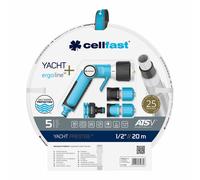 Set di Tubi flessibili con accessori Cellfast Yacht PVC 20 m Ø 12,5 mm Estens