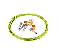 Set di Tubi Freno per Bici,5mm guaina cavi freno bici Kit Tubo Flessibile Freno Idraulico con Inserti Collegamento A 4 Olive per BH59 BH90 Riparazione Bici Mountain Strada