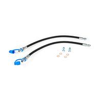 Set di tubi idraulici con raccordi per valvola da 1/2", adatto per manubrio hyd