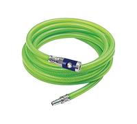 Set di tubi in tessuto PVC con attacco di sicurezza -15 °C fino a 60 °C, tubo ø 12 x 6, PN a 20 °C max. 12 bar, lunghezza 10 m
