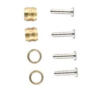 Set di tubi per olio freno per bicicletta, 2,5 m, con olivetta e perno per | Shimano BH59 BH90 Deore XT XTR SLX - Freni idraulici neri