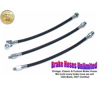 Set Di Tubo Freno Ford Torino Station Wagon 1969 1970 1971 - Anteriore A Tamburo