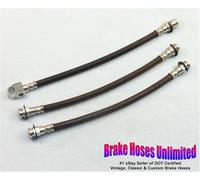 Set Di Tubo Freno Oldsmobile F85 / Cutlass / 4-4-2, 1968, Anteriore Disco