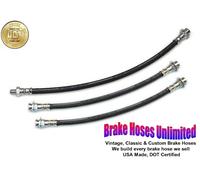 Set Di Tubo Freno Plymouth Valiant 1965 1966 1967 1968 1969 - Disco Anteriore