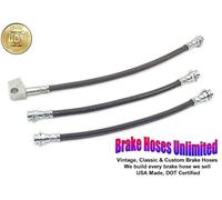 Set Di Tubo Freno Plymouth Valiant 1972 - Anteriore A Tamburo