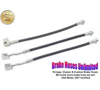 Set Di Tubo Freno Plymouth Valiant 1973 1974 1975 1976 - Disco Anteriore