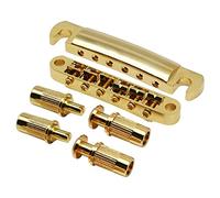 Set Di Tune-O-Matic Bridge Bridge Bridge Oro Con Borchie Per Lp. Parti Di Ricambio Per Chitarra Elettrica ponte chitarra