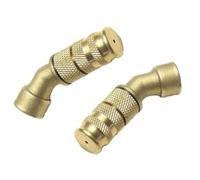 Set di ugelli atomizzatori in ottone resistente, controllo della distanza regolabile, testa spruzzatore da giardino, componente nebulizzatore agricolo, per sistema di irrigazione