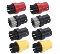 Set di ugelli in nylon e acciaio inox per Karcher SC1, SC2, SC3, SC4, SC5, SC7, per combattere lo sporco ostinato