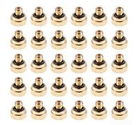 Set di ugelli in ottone da 30 pezzi per atomizzazione a bassa pressione 0 5 mm testa di spruzzo per una copertura efficiente in vari usi