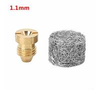 Set di ugelli in ottone per schiuma e orifizio per uso efficace con lancia schiuma (1,1 mm)