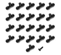 Set di ugelli nebulizzatori d'acqua (15 spruzzatori nebulizzatori+1 tubo identificativo collegato da 6 a 7 mm per irrigazione, sistema di raffreddamento esterno