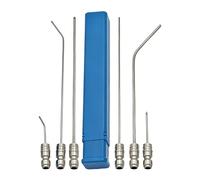 Set di ugelli per idropulitrice ad alta pressione, 6 adattatori a innesto rapido in acciaio inox, accessori per idropulitrice ad alta pressione, per tetto, tubo di scarico, pavimento, sotto la casa