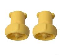 Set di ugelli per Kärcher OC3, 2 pezzi, giallo | Set di 2 pezzi, design giallo, su misura per OC3, facile montaggio, pulizia efficiente