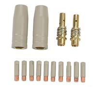 Set di ugelli per rivestimento antiaderente 14PCS per 15AK, rimozione delle scorie da 0 9 mm per applicazioni di saldatura