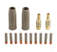 Set di ugelli per scorie di saldatura antiaderenti 14PCS protezione del rivestimento per 15AK con la costruzione avanzata del materiale