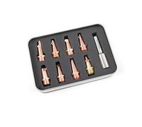 Set di ugelli ZAC per saldatrice laser in rame 8 Specifiche degli ugelli di saldatura e del tubo in scala FT80