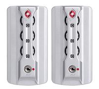 Set di una coppia lucchetti sicurezza con password tipo S040#