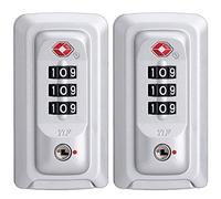 Set di una coppia serrature sicurezza con password tipo S053#