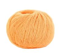 Set di uncinetti in velluto di cotone da 160 g for bambole, sciarpe, cappelli e maglioni fai-da-te - Gruppo lana medio fine(26orange)