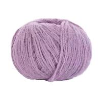 Set di uncinetti in velluto di cotone da 160 g for bambole, sciarpe, cappelli e maglioni fai-da-te - Gruppo lana medio fine(16deeppurple)