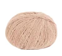 Set di uncinetti in velluto di cotone da 160 g for bambole, sciarpe, cappelli e maglioni fai-da-te - Gruppo lana medio fine(7khaki)