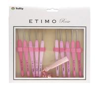 Tulip Crochet Hook, Alluminio, elastomero, Pink, One Size