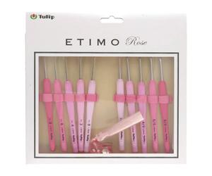 Set di uncinetti Tulip Etimo Rose - 1 pezzo con impugnatura soft grip