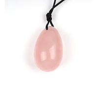 Set Di Uova Da Massaggio Al Quarzo Rosa Esercizio Con Sfera Minerale Di Giada Di Cristallo Naturale Yoni,Uovo Trapano 40x25