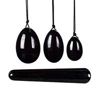 Set di uova di giada di quarzo rosa Uova for esercizi Pietre naturali Palla Esercizio Uovo for massaggi, Tipo 7 Collezioni di casa (Color : Type 7)