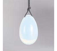 Set di uova Yoni Uovo di opalite Bacchetta Yoni Scatole regalo Set Palla per massaggio con trapano Esercizio di Kegel, Uovo di trapano 40x25