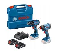 Set di utensili a batteria BOSCH GSR 185-LI + GDX 180-LI (2 x 2,0 Ah) 0615990N4G