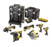 Set di utensili a batteria DeWALT da 18 V, 3 batterie DCK685P3T