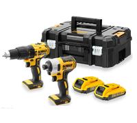Set di utensili a batteria DEWALT DCK2060D2T