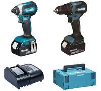 Set di utensili a batteria MAKITA DDF490 + DTD153 Li-ion LXT 18V DLX2535SJ