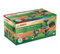 Set di utensili Bosch PSR1800 Li 2 + PST18 Li 18V NEW