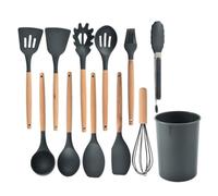 Set di Utensili Cucina Silicone Accessori Cucina Pasticceria Casalinga | Antiaderente, Resistente Calore, Resistente Deformazione, Foro Appendere