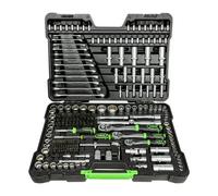 SET DI UTENSILI DA 216 PEZZI CON BUSSOLE A 12 LATI DA 1/4", 3/8" E 1/2" - FINITU