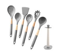 Set Di Utensili Da Cucina In Silicone - Utensili Da Cucina | Set Di Utesili, Spatola Da Cucia Resistente Al Calore Da 7 Pezzi, Per Pentole Padelle Padelle Pentole Antiaderenti Casa Appartamento Agr