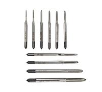 Set di utensili da taglio per maschi a macchina adatto per filettatura con flauto diritto in acciaio ad alta velocità, design per officine e riparazioni, strumento per operazioni di riparazione