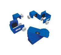 Set di morsetti per il montaggio dei frontali dei cassetti Kreg Precise per gli amanti del fai da te e i professionisti, con piastre distanziali