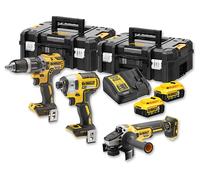 DEWALT Batteria Combo Pack 18 Volt, 3pz., DCK384P2T-QW Quantità:1