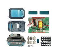 Set di utensili elettrici ad alta potenza da 18 V con luci LED laterali doppie per migliorare la visibilità in ambienti bui Materiali PCB ABS Strumento elettrico ad alta potenza