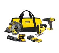 Set di utensili elettrici Stanley 4 pezzi (SFMCK412MDS-QW)