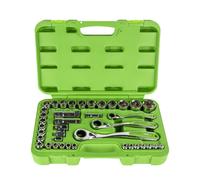 SET DI UTENSILI GO-THROUGH DA 39 PEZZI CON BUSSOLE DA 1/2", 1/4" E 3/2" - FINITU